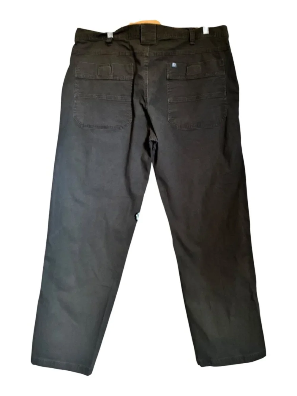 The American Outdoorsman Pants Mens 38x32 Brown Good Utility Canvas Workwear